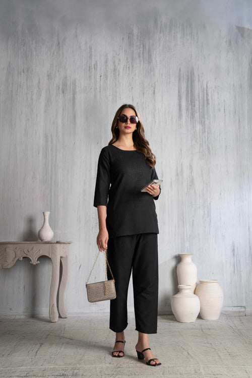 Black Co-ord Set
